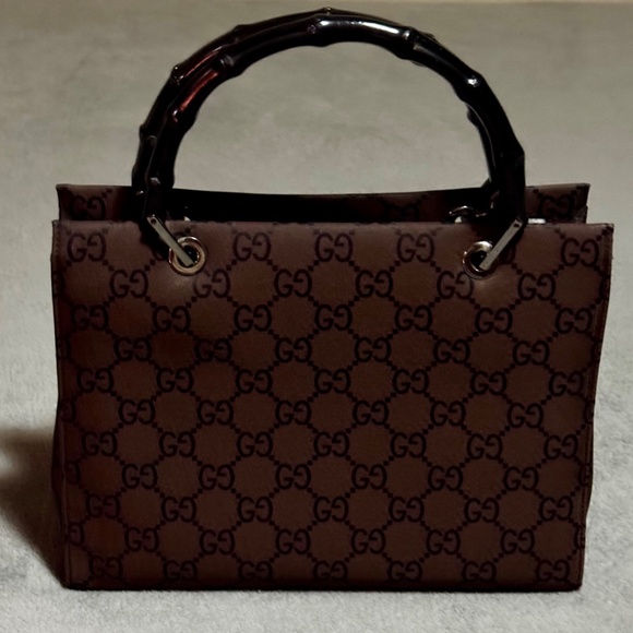 Gucci Bamboo handle tote bag - Picture 3 of 5